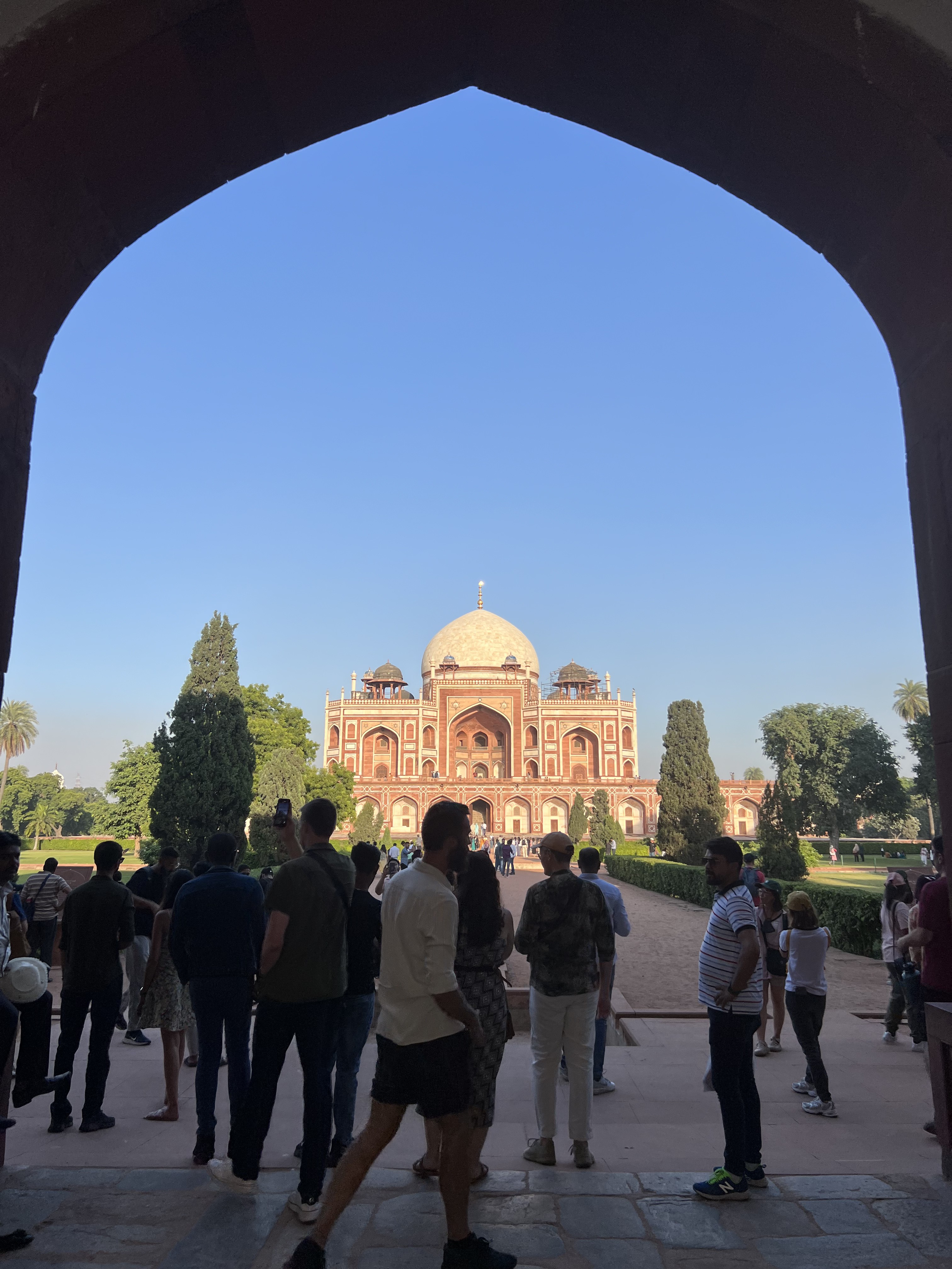 Exterior picture of Humayun's tomb